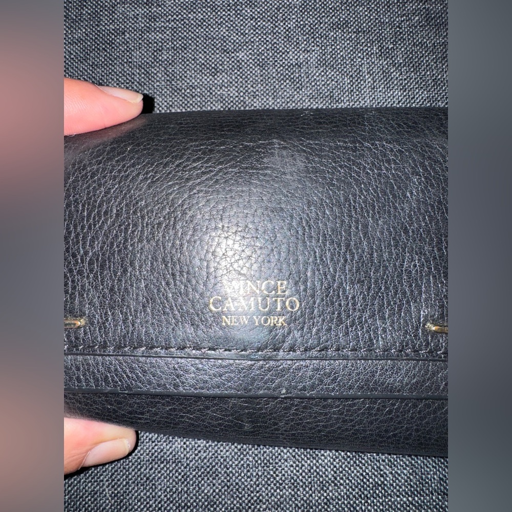 Vince Camuto Black Leather Wallet